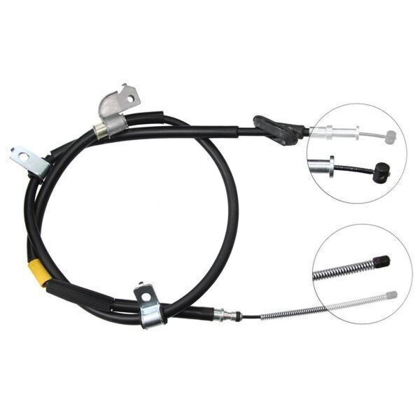 Parking brake cable 1,601 mm disc brake A.B.S. for SUBARU IMPREZA and others