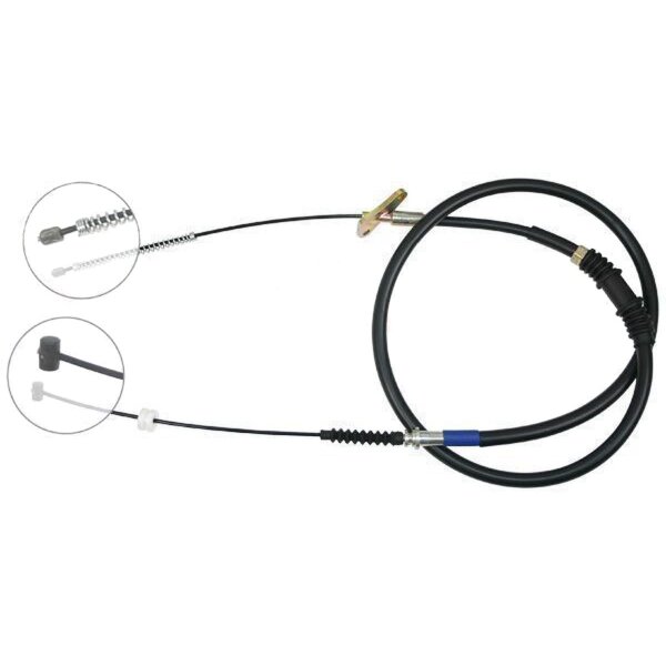 Parking brake cable 1,936 mm disc brake A.B.S. for e.g. OPEL FRONTERA