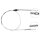 Parking brake cable 1,078 mm drum brake A.B.S. for e.g. OPEL CORSA