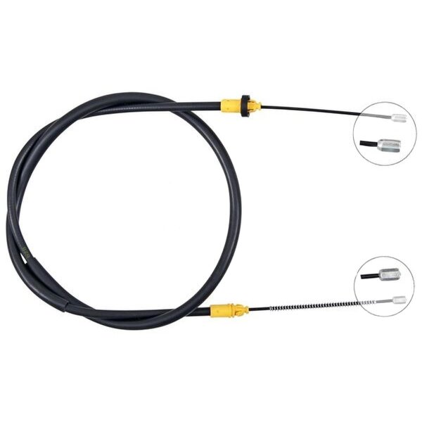 Seilzug Feststellbremse 1.640 mm Trommelbremse A.B.S. für u.a. PEUGEOT 206