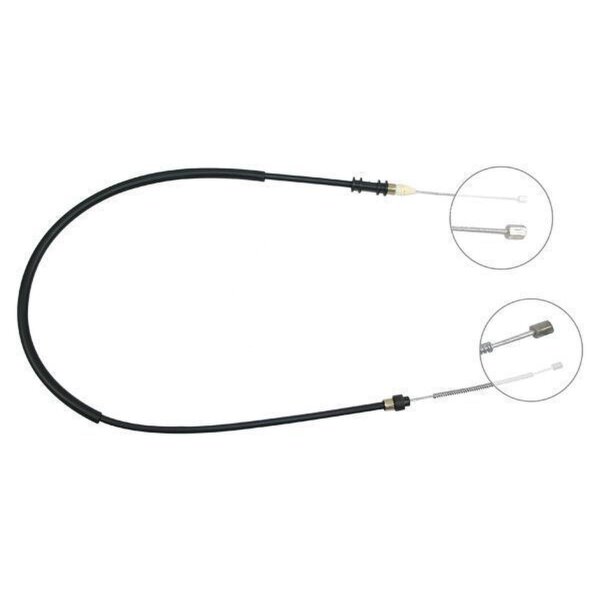 Parking brake cable 1,413 mm drum brake A.B.S. for RENAULT KANGOO and others