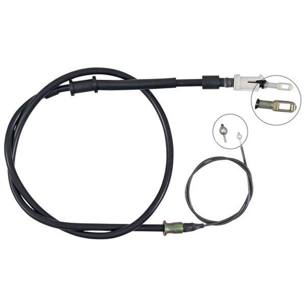 Parking brake cable 2.105 mm disc brake A.B.S. for e.g. SAAB 900