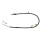 Parking brake cable 1,593 mm drum brake A.B.S. for SUBARU IMPREZA and others
