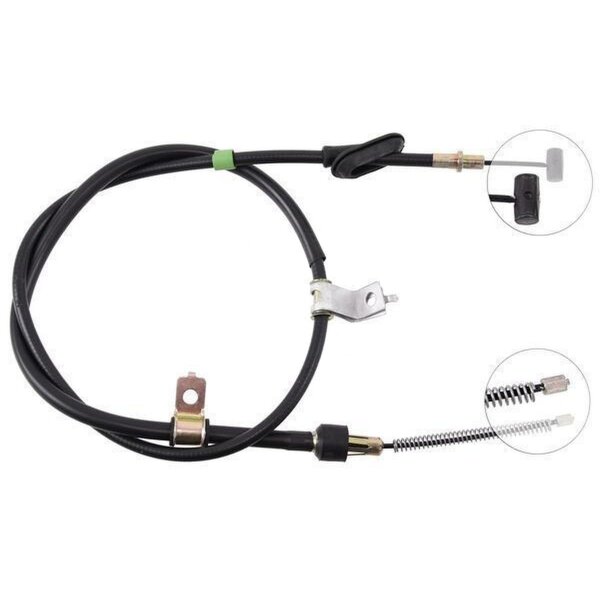 Parking brake cable 1,499 mm drum brake A.B.S. for SUZUKI BALENO and others
