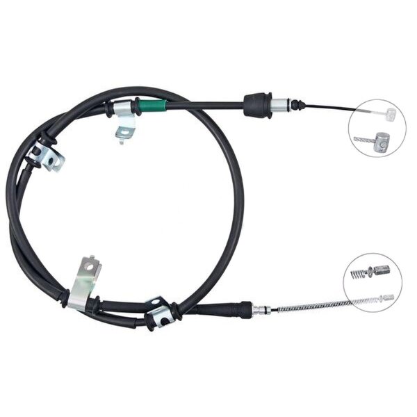 Parking brake cable 1,785 mm disc brake A.B.S. for KIA SPORTAGE and others