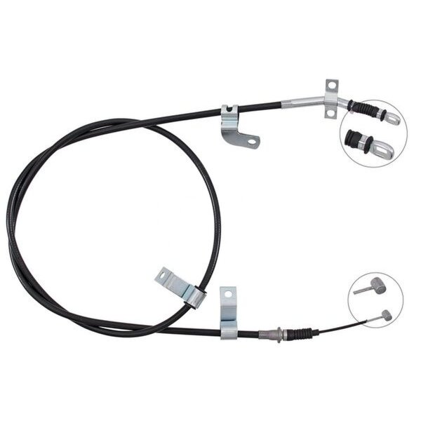 Parking brake cable 1,845 mm disc brake A.B.S. for MAZDA CX-9