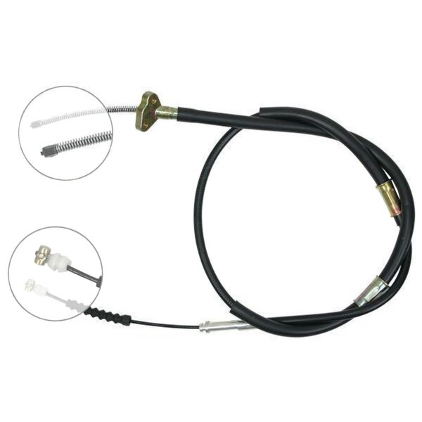 Parking brake cable 1,570 mm disc brake A.B.S. for TOYOTA CELICA and others
