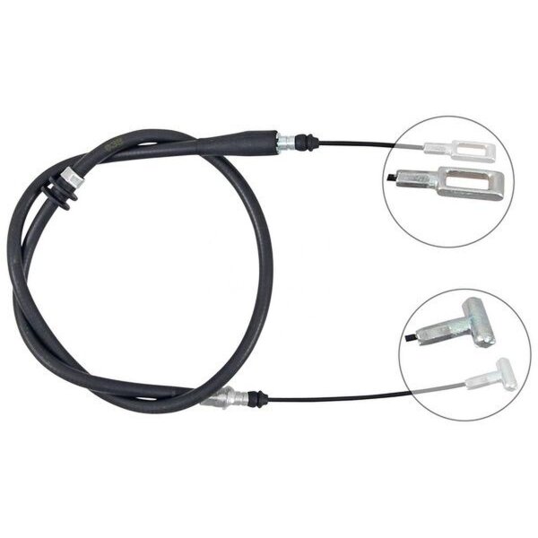 Parking brake cable 1,266 mm A.B.S. for IVECO DAILY and others