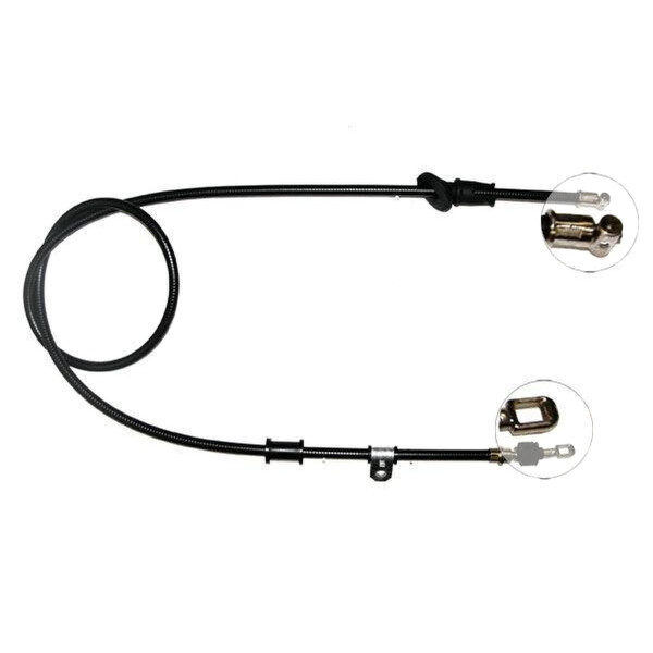 Seilzug Feststellbremse 1.590 mm Scheibenbremse A.B.S. für u.a. VOLVO S40