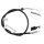Parking brake cable 1,622 mm drum brake A.B.S. for KIA CARENS