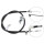 Parking brake cable 1,642 mm disc brake A.B.S. for TOYOTA YARIS and others
