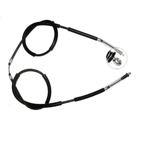 Parking brake cable 2,670 mm drum brake A.B.S. for FIAT CINQUECENTO and others