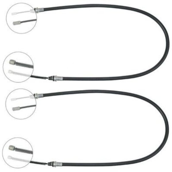 Parking brake cable 1,000 mm drum brake A.B.S. for e.g. SMART CITY-