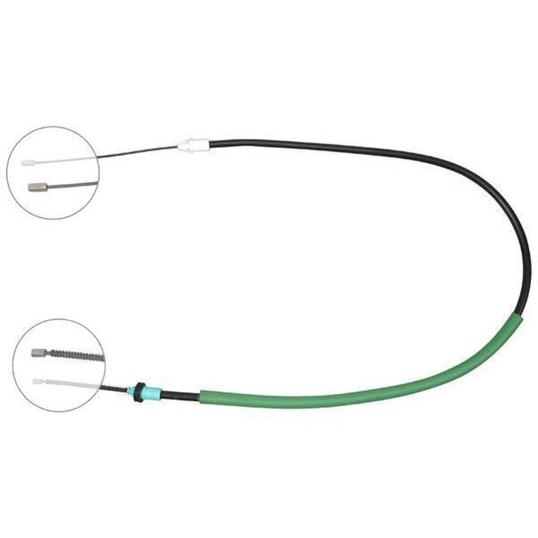 Parking brake cable 1.321 mm drum brake A.B.S. for RENAULT CLIO and others