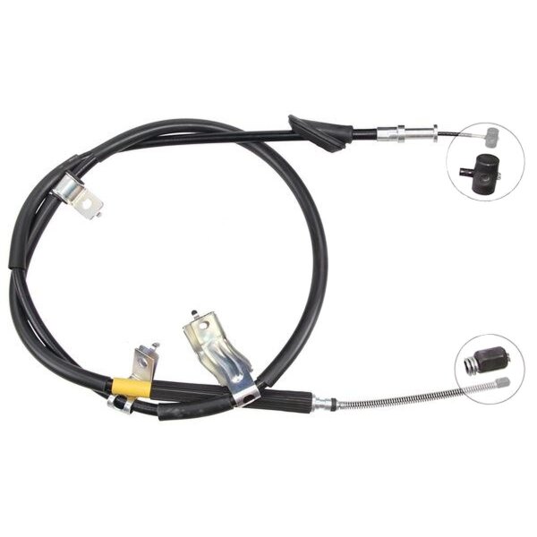 Parking brake cable 1,750 mm disc brake A.B.S. for SUBARU LEGACY and others