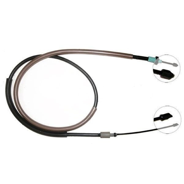 Parking brake cable 1,773 mm drum brake A.B.S. for CITROËN XSARA