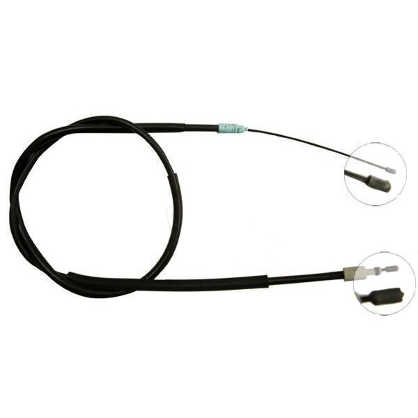 Parking brake cable 1,865 mm drum brake A.B.S. for CITROËN XSARA