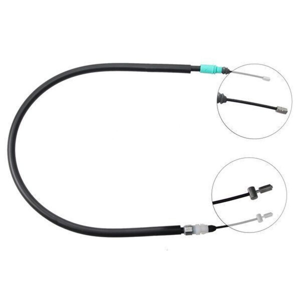 Parking brake cable 928 mm disc brake A.B.S. for e.g. CITROËN C4