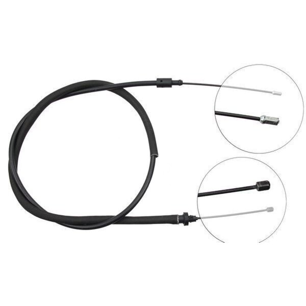 Parking brake cable 1,818 mm drum brake A.B.S. for CITROËN BERLINGO and others