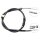 Parking brake cable 1,349 mm drum brake A.B.S. for MITSUBISHI COLT