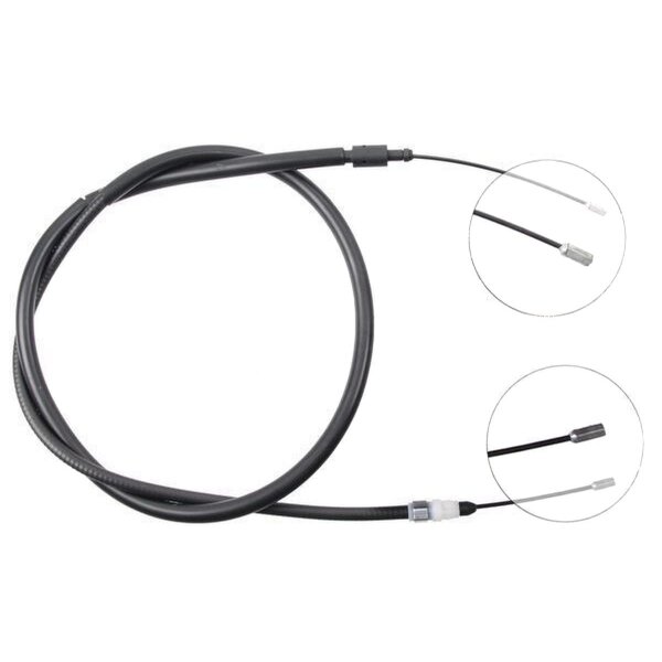 Parking brake cable 1,820 mm disc brake A.B.S. for PEUGEOT PARTNER and others