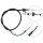 Parking brake cable 1,483 mm discs A.B.S. for MINI CLUBMAN and others