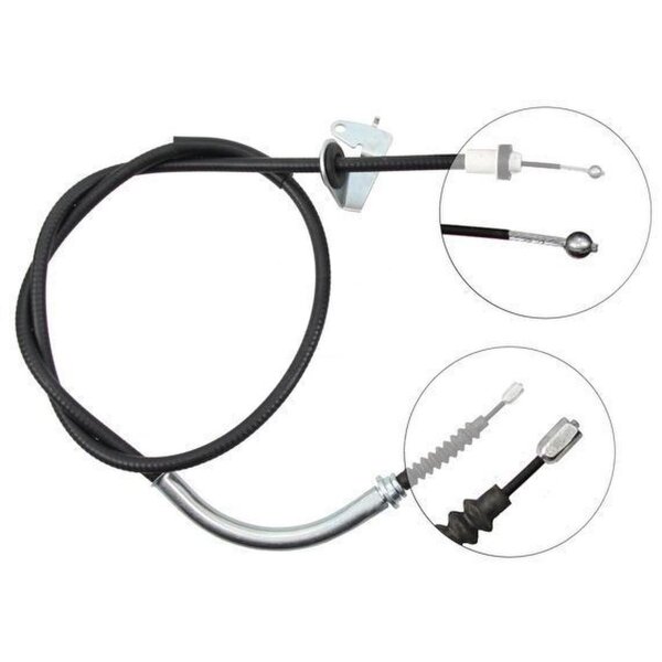 Parking brake cable 1,393 mm disc brake A.B.S. for MINI and others