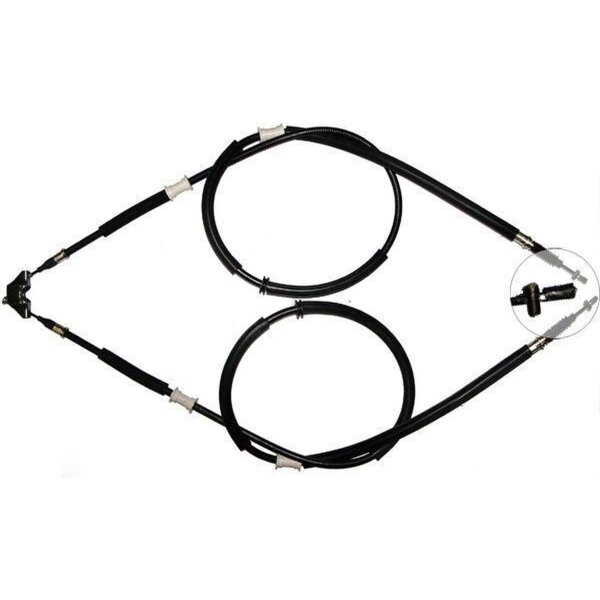Parking brake cable 1,592 mm disc brake A.B.S. for e.g. OPEL ASTRA