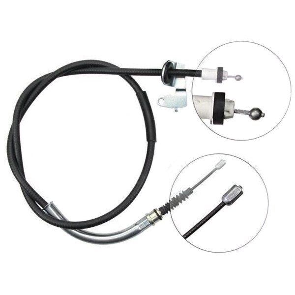 Parking brake cable 1,435 mm disc brake A.B.S. for MINI and others