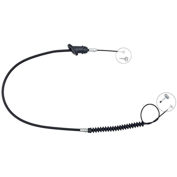 Seilzug Feststellbremse kein Wegrollen 1.280 mm A.B.S. für MITSUBISHI L200