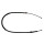 Parking brake cable 1,095 mm drum brake A.B.S. for e.g. OPEL CORSA