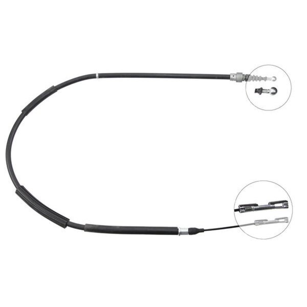 Seilzug Feststellbremse kein Wegrollen 1.125 mm A.B.S. für AUDI A2