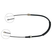 Parking brake cable 724 mm disc brake A.B.S. for PEUGEOT 607