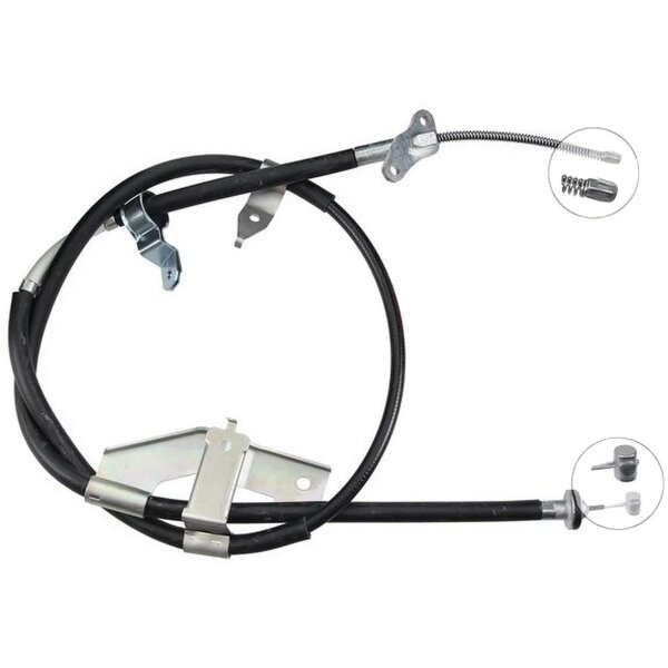 Parking brake cable 1,750 mm disc brake A.B.S. for OPEL FRONTERA