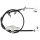 Parking brake cable 1,750 mm disc brake A.B.S. for OPEL FRONTERA