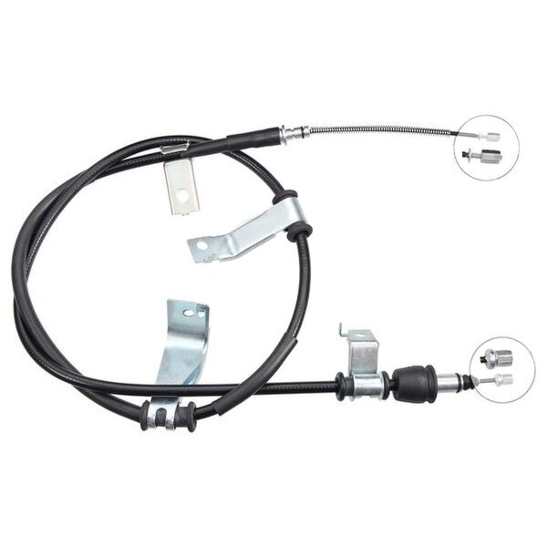 Parking brake cable 1,620 mm A.B.S. for HYUNDAI i20 and others