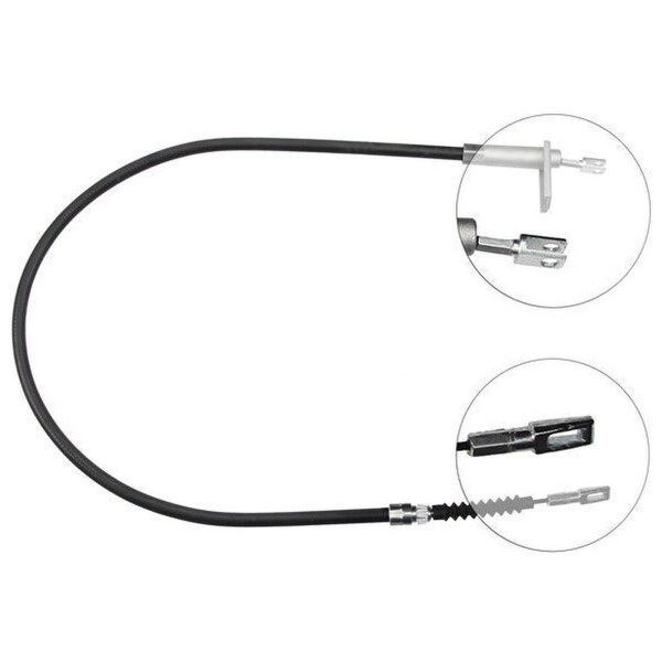 Parking brake cable 978 mm disc brake A.B.S. for e.g. MB S-CLASS