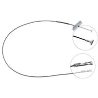 Parking brake cable 1,185 mm disc brake A.B.S. for NISSAN...