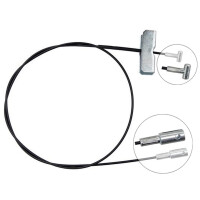 Parking brake cable 1,245 mm disc brake A.B.S. for e.g....