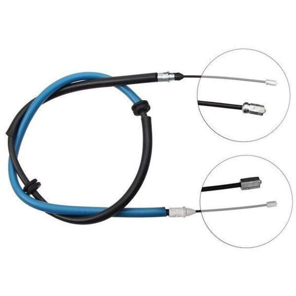 Parking brake cable 1,525 mm A.B.S. suitable for e.g. RENAULT KANGOO