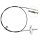 Parking brake cable 1,531 mm drum brake A.B.S. for FORD TRANSIT and others