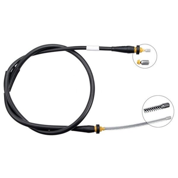 Parking brake cable 1,500 mm drum brake A.B.S. for RENAULT CLIO and others