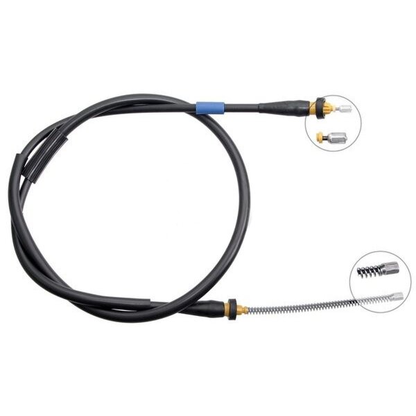 Parking brake cable 1,640 mm drum brake A.B.S. for RENAULT CAPTUR