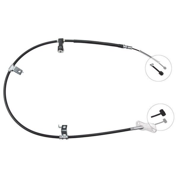 Parking brake cable no rolling 1.425 mm A.B.S. for HONDA HR-V