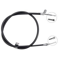 Seilzug Feststellbremse 1.672 mm Scheibenbremse A.B.S....