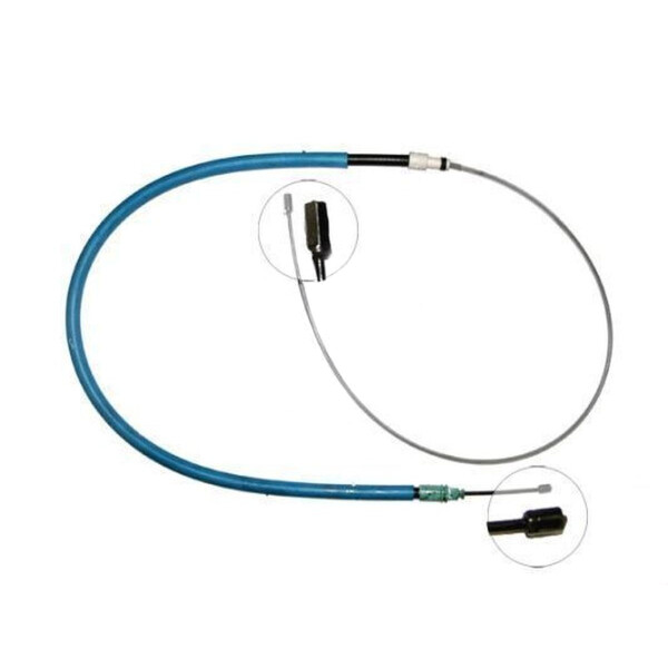 Parking brake cable 1,612 mm drum brake A.B.S. for CITROËN C2 and others