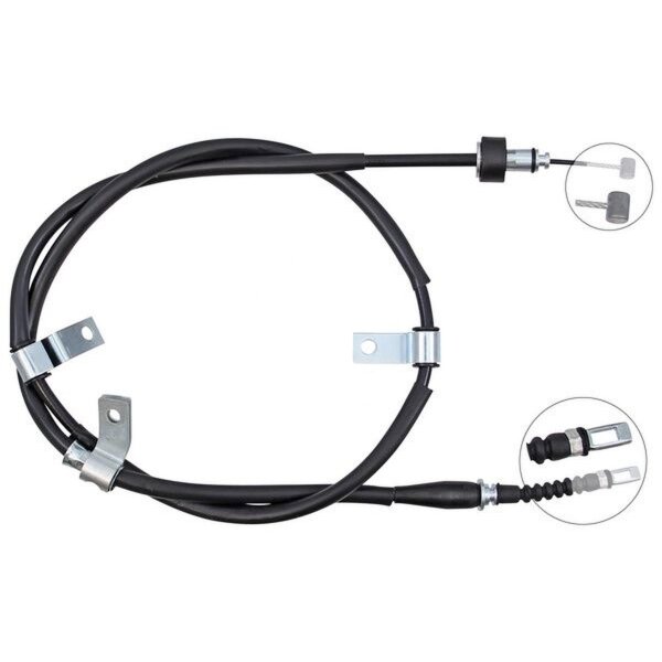 Parking brake cable 1,680 mm disc brake A.B.S. for KIA CEED and others