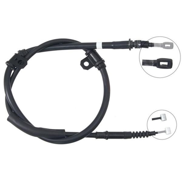 Parking brake cable 1,210 mm disc brake A.B.S. for HYUNDAI TRAJET and others