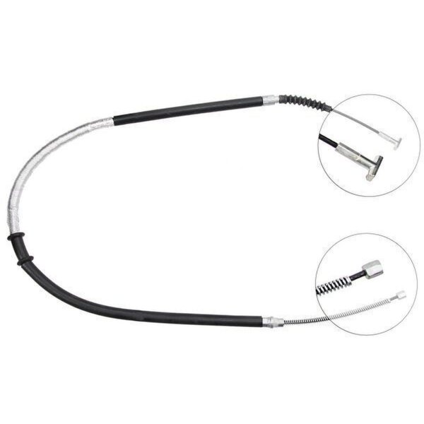 Seilzug Feststellbremse 1.143 mm Trommelbremse A.B.S. für u.a. FIAT MULTIPLA