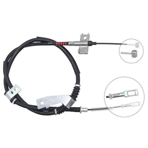 Parking brake cable 1,495 mm disc brake A.B.S. for SSANGYONG REXTON and others